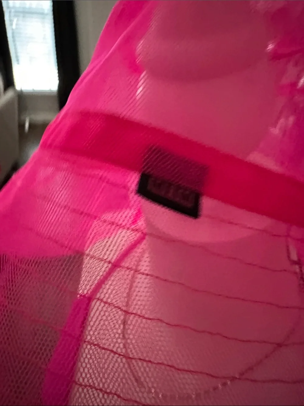MTTM x Ida Klamborn Neon Pink Mesh Bucket Hat - Lightweight Summer Sun Hat